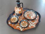 Gouds plateel , decor Nuba, Ophalen of Verzenden