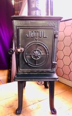Jotul 600 houtkachel emaille groen, Huis en Inrichting, Ophalen, Gebruikt, Houtkachel, Vrijstaand