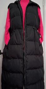 2XL zwarte lange bodywarmer heerlijk warm !, Ophalen of Verzenden, Zo goed als nieuw, Maat 46/48 (XL) of groter, Zwart