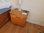 2 oude nachtkastjes vintage, Huis en Inrichting, Ophalen, Gebruikt, Minder dan 45 cm, Minder dan 55 cm