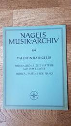 V. Rathgeber.  Musikalischer Zeit -Vertrieb. Piano solo, Klassiek, Ophalen of Verzenden, Zo goed als nieuw, Artiest of Componist