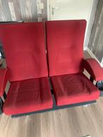 SET BIOSCOOPSTOELEN, Huis en Inrichting, Stoelen, Ophalen, Gebruikt, Twee, Stof