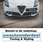 Spoiler Voorspoiler Lip Splitter Voor Alfa Romeo Giulietta F, Verzenden, Automotive Parts, A.parts@hotmail.nl, Trasmolenlaan 12 3447 GZ Woerden