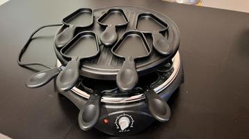 Gourmetstel / raclette, 8 personen beschikbaar voor biedingen