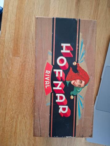 Hofnar Sigarenkistje Hout - Goede Staat beschikbaar voor biedingen