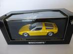 Minichamps Maserati Bora geel, Ophalen of Verzenden, Zo goed als nieuw, Auto, Overige merken