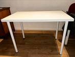 Witte LIMNON Ikea Bureau/Tafel, Huis en Inrichting, Tafels | Sidetables, Ophalen, 50 tot 100 cm, Zo goed als nieuw, Rechthoekig