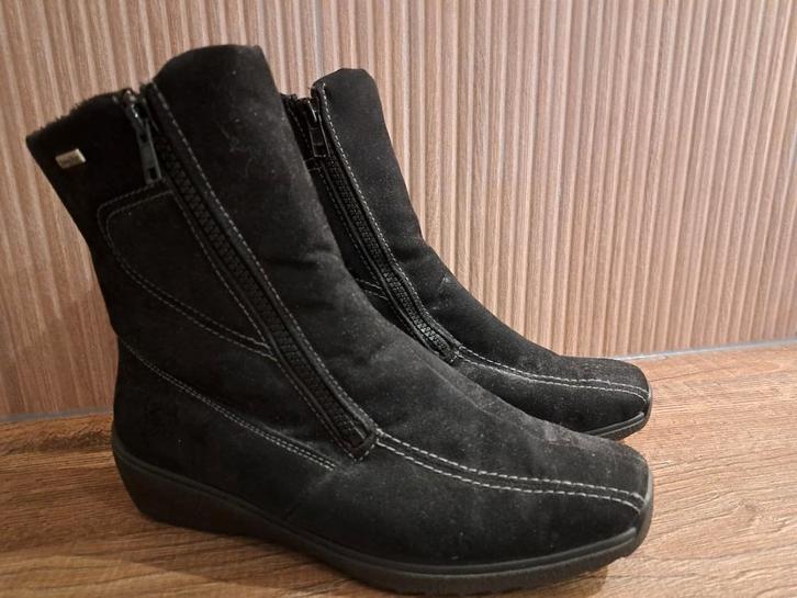 Rohde Winterboots Maat 40 - Ritsen, Kleding | Dames, Schoenen, Zo goed als nieuw, Snowboots, Zwart, Ophalen of Verzenden