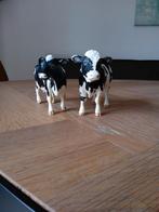 Schleich 1 koe en 1 stier, Verzamelen, Zo goed als nieuw, Ophalen