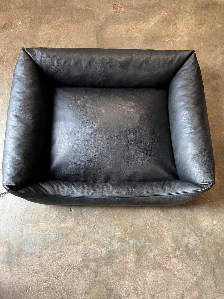 Snobbs hondenmand maat M zwart kunstleer, Dieren en Toebehoren, Hondenmanden, Gebruikt, Overige, Ophalen