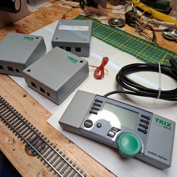 Trix aansluit box mobile station ms 1, Hobby en Vrije tijd, Modeltreinen | Overige schalen, Gebruikt, Gelijkstroom, Overige merken