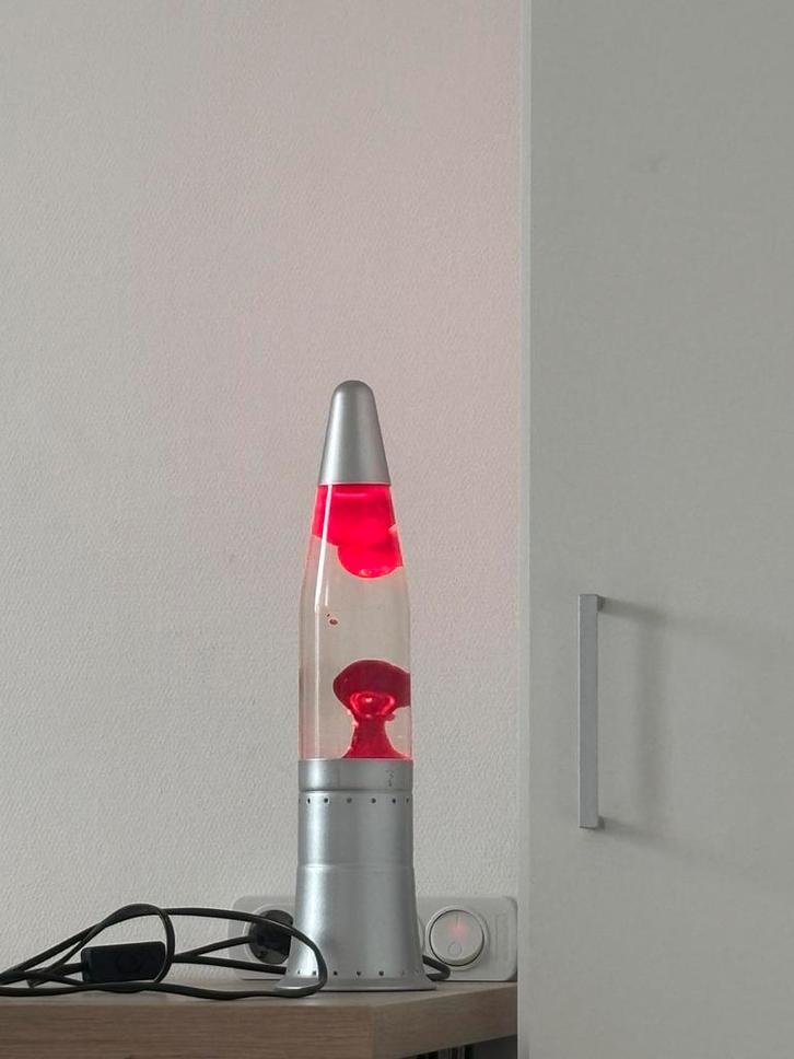 Lava Lamp, 41cm tall, Huis en Inrichting, Lampen | Tafellampen, Zo goed als nieuw, Minder dan 50 cm, Ophalen of Verzenden