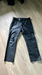 Fijne, soepele leren five pocket motorbroek jeansmodel, Ophalen, Tweedehands, Broek | leer