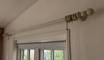 houten gordijnroede + ringen - 2 meter, Huis en Inrichting, Stoffering | Gordijnen en Lamellen, Ophalen, Gebruikt, Minder dan 50 cm