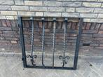Sierlijk smeedijzeren poortje, keldergat poortje, hekje, Tuin en Terras, Ophalen, Gebruikt, Minder dan 100 cm, Draaipoort