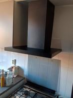 Zwarte motorloze Wandschouwkap - Zo goed als nieuw, Witgoed en Apparatuur, Afzuigkappen, Ophalen, Zo goed als nieuw, Minder dan 200 m³ per uur