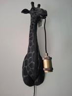 Giraffe lamp mat zwart, Huis en Inrichting, Lampen | Wandlampen, Ophalen, Zo goed als nieuw, Dieren
