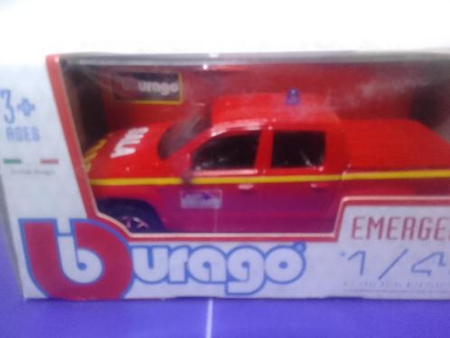 VW Amarok Brandweer Pompiers, Hobby en Vrije tijd, Modelauto's | 1:43, Nieuw, Auto, Overige merken, Ophalen of Verzenden
