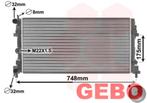 Audi A1 2014 t/m 2019 radiateur 1.4 TDI 6R0 121 253 L, Auto-onderdelen, Ophalen of Verzenden, Nieuw, Audi