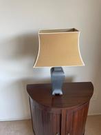 Schemerlamp tinnen voet, Huis en Inrichting, Lampen | Tafellampen, Ophalen of Verzenden, Minder dan 50 cm