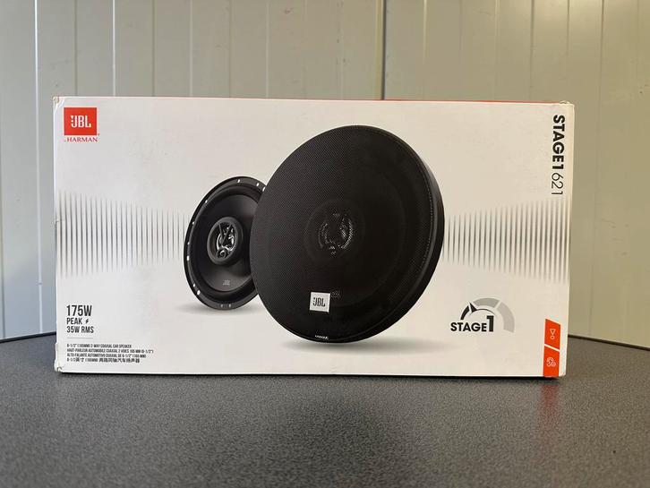 JBL STAGE1 621 - 16 cm 2-weg coaxiale speakers 175W piek, Auto diversen, Autospeakers, Zo goed als nieuw, Ophalen of Verzenden