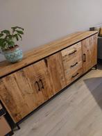 Mangohouten dressoir kast Leen Bakker NIEUW, Ophalen, 150 tot 200 cm, Nieuw, Industrieel