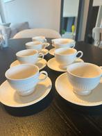 Wedgwood Edme koffiekopjes met schotel, Ophalen of Verzenden, Zo goed als nieuw, Wedgwood, Kop(pen) en/of Schotel(s)