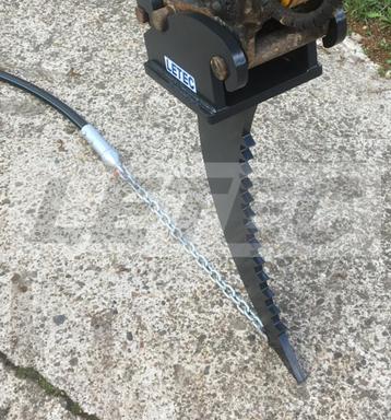 Wortelmes CW05 met trekkop voor buis of kabel beschikbaar voor biedingen