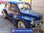 Renault 4CV | 1957 | Route 66 Auctions, Auto's, Oldtimers, Overige carrosserieën, Renault, Zwart, Bedrijf