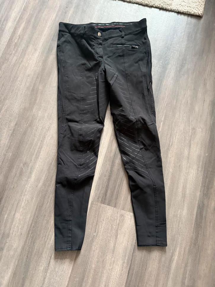 Equiline full grip paard rijbroek maat 44 40 zwart, Dieren en Toebehoren, Paardrijkleding, Zo goed als nieuw, Onderkleding, Dressuur