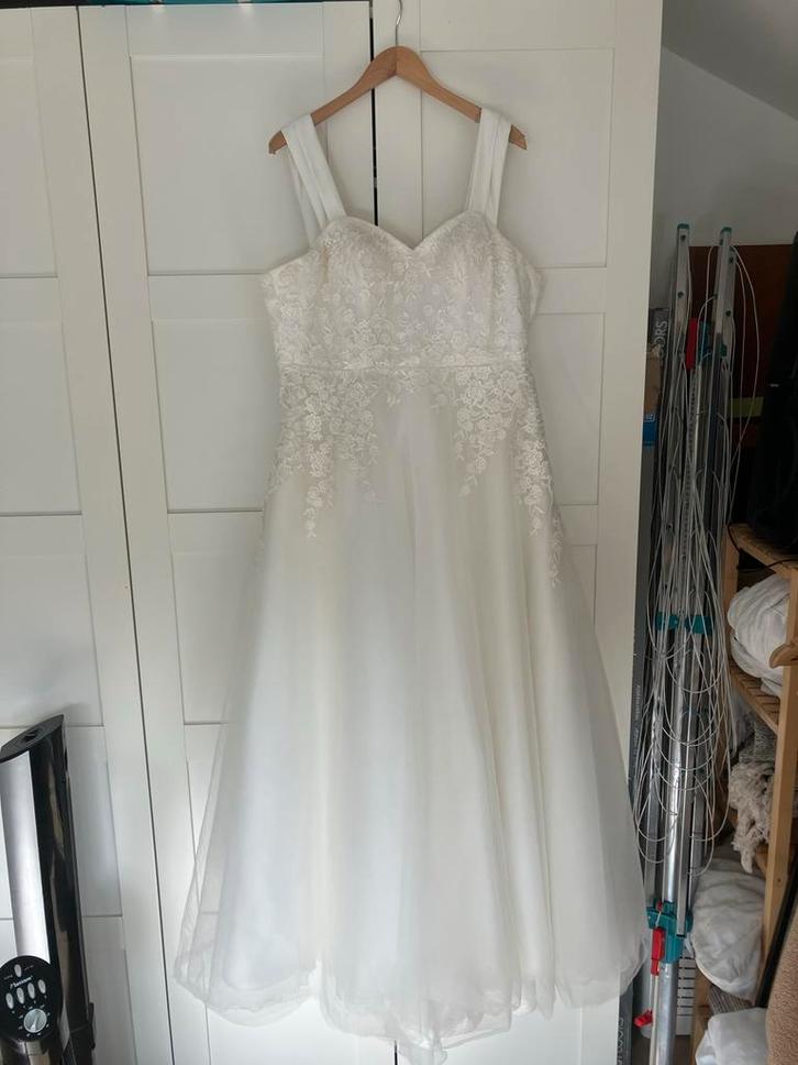 Trouwjurk grote maat, Kleding | Dames, Trouwkleding en Trouwaccessoires, Gedragen, Trouwjurk, Wit, Ophalen of Verzenden