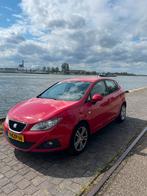 Seat Ibiza 1.4 16V 63KW 5DRS 2008 Rood, Auto's, Voorwielaandrijving, Zwart, 4 cilinders, Overige bekleding