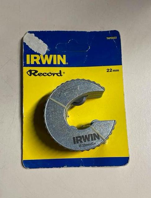 Irwin Record Pijpsnijder 22 mm - Nieuw in verpakking, Ophalen, Nieuw