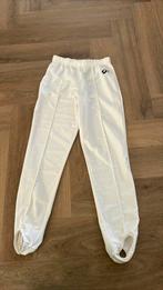 Witte flanbroek van GK maat CL, Sport en Fitness, Zo goed als nieuw, Wit, Turnbroekje, Kindermaat 122 t/m 140