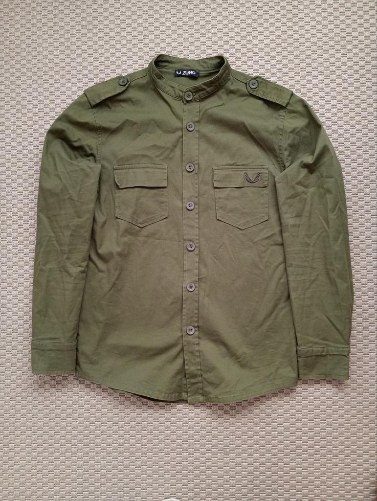 Als nieuw groene overhemd van Zumo
Maat Xl valt als M, Ophalen of Verzenden, Zo goed als nieuw, Groen, Halswijdte 43/44 (XL)