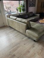 Leren Hoekbank 230x260 - Gebruikt, Goede Staat, Huis en Inrichting, Banken | Bankstellen, Gebruikt, 100 tot 125 cm, Hoekbank, Leer