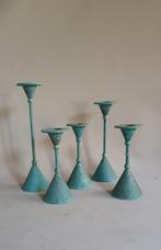 vintage kandelaars 80's design, Huis en Inrichting, Woonaccessoires | Kandelaars en Kaarsen, Overige materialen, Overige kleuren