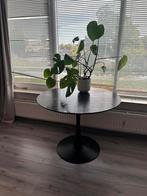 Zwarte ronde tafel, Gebruikt, 50 tot 100 cm, Rond, Vijf personen of meer