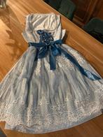 Grijs/Blauwe Dirndl Jurk Maat XS, Kleding | Dames, Jurken, Blauw, Ophalen of Verzenden, Zo goed als nieuw, Maat 34 (XS) of kleiner