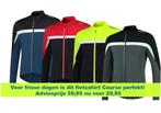 Fietsshirt Rogelli Course Grijs rood fluor en blauw zwart, Sport en Fitness, Wielrennen, Nieuw, Kleding, Verzenden