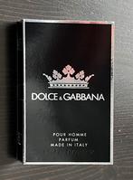 Dolce & Gabbana K Parfum Pour Homme - Proefje 1,5ml, Ophalen of Verzenden, Nieuw