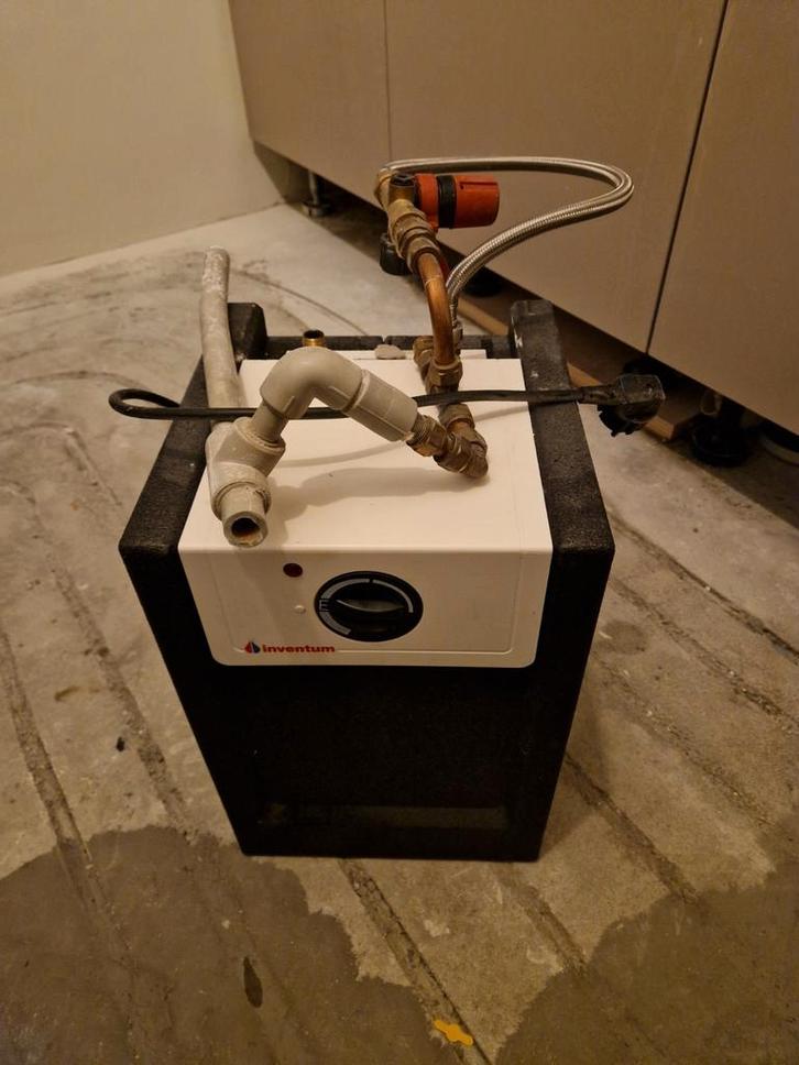 Inventum Boilertje - Compact en Efficiënt, Doe-het-zelf en Verbouw, Geisers en Boilers, Gebruikt, Boiler, Aardgas, Minder dan 20 liter