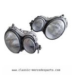 Set koplampen Mercedes w210 normale uitvoering 1995-1998, Ophalen of Verzenden, Gebruikt, Mercedes-Benz