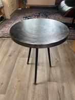 Dutchbone (Alim) bijzettafel van ijzer, Huis en Inrichting, Tafels | Bijzettafels, Ophalen, Minder dan 55 cm, Metaal of Aluminium