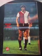 Poster Willem van Hanegem - Feyenoord, Verzamelen, Ophalen of Verzenden, Zo goed als nieuw, Feyenoord, Poster, Plaatje of Sticker