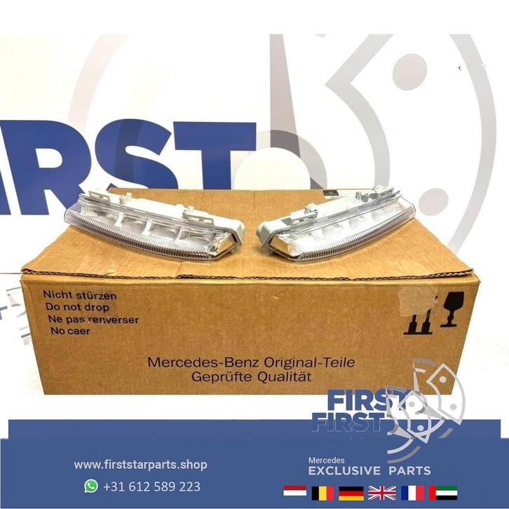W207 W212 Facelift E63 AMG dagrijverlichting voor Mercedes E, Auto-onderdelen, Verlichting, Mercedes-Benz, Gebruikt, Ophalen of Verzenden