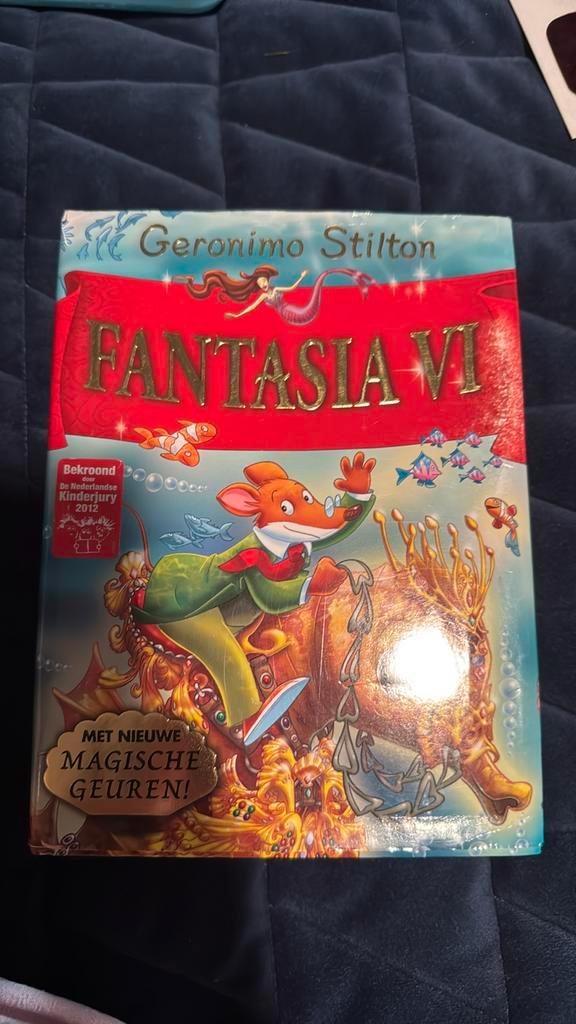 Geronimo Stilton - Fantasia VI, Boeken, Kinderboeken | Jeugd | onder 10 jaar, Gelezen, Ophalen of Verzenden