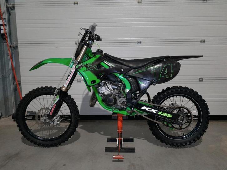 Kawasaki KX125 BJ.2001, Fietsen en Brommers, Brommers | Crossbrommers, Gebruikt, Overige merken, Ophalen