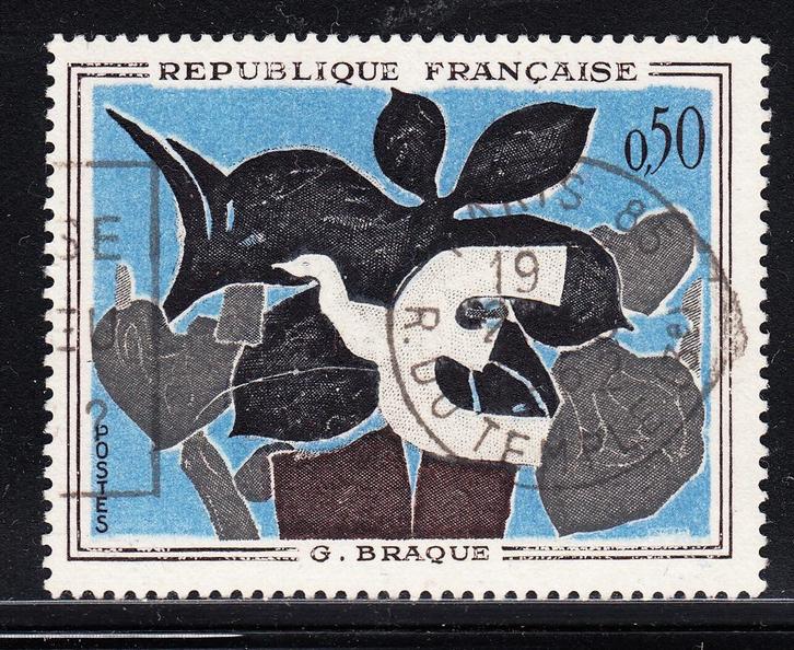 3059 - Frankrijk michel 1372 gestempeld , De boodschapper v, Postzegels en Munten, Postzegels | Europa | Frankrijk, Gestempeld
