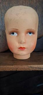 Brocant poppenhoofd, Antiek en Kunst, Antiek | Speelgoed, Ophalen of Verzenden